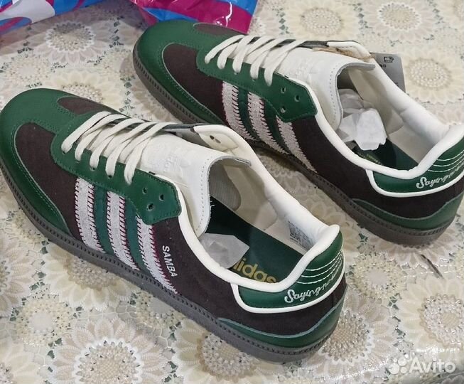 Кроссовки Adidas Samba (green)