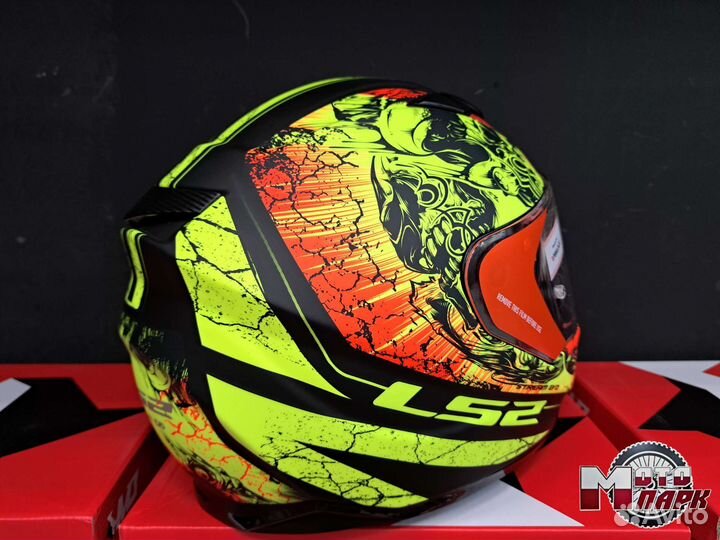 LS2 Мотошлем FF320 stream EVO throne