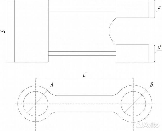 Трапеция ковша Caterpillar E306
