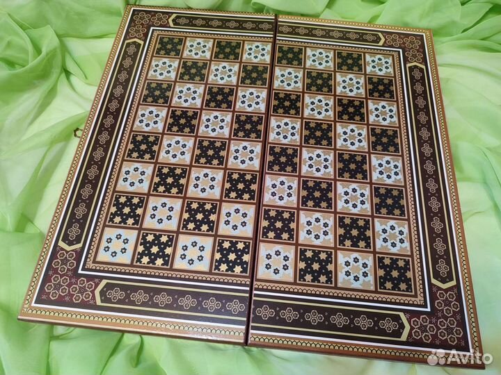 Шахматы нарды шашки 3 в 1