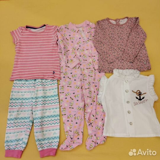 Вещи пакетом для девочки 86 размер
