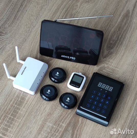 Кнопка вызова официанта модель Премиум, комплект