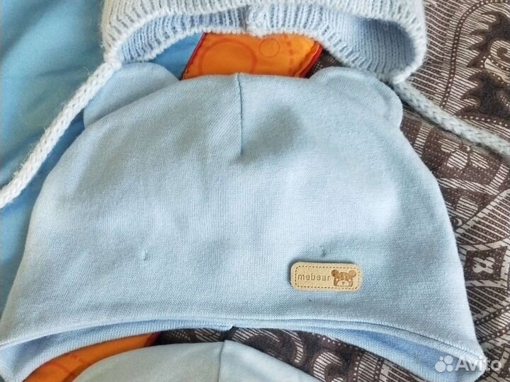 Шапочки для новорожденного