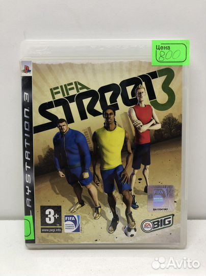 Диск FIFA street 3 для PS3