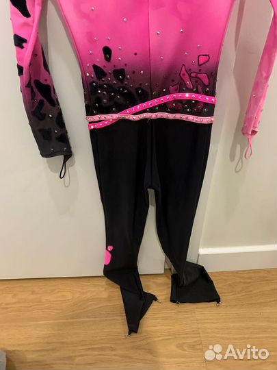 Костюм для фигурного катания Розовая пантера