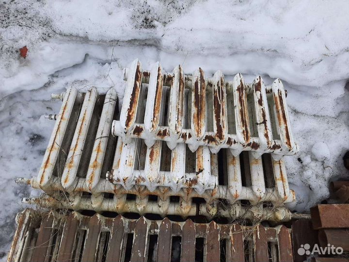 Чугунные батареи бу