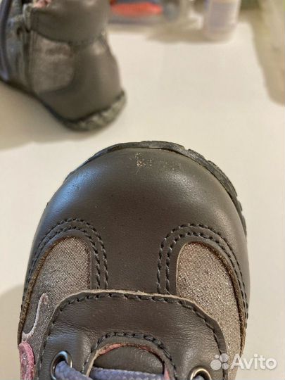 Ботинки демисезонные для девочки 20 размер