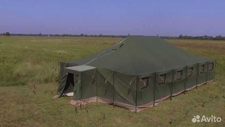 Армейская палатка большая лагерная вместительная