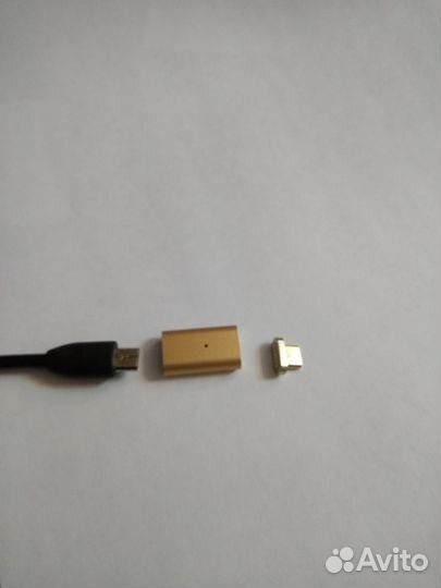 Зарядка магнитная (переходник) USB - micro USB