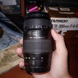 Объектив tamron AF 70-300 macro 1:2 для Canon