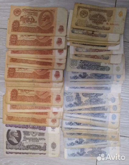 Банкноты СССР 100 шт