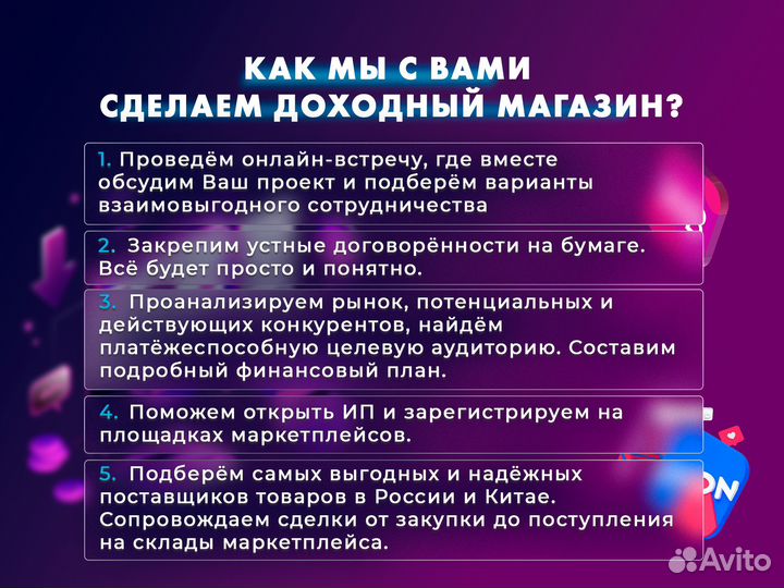 Готовый бизнес на маркетплейсах wildberries и ozon