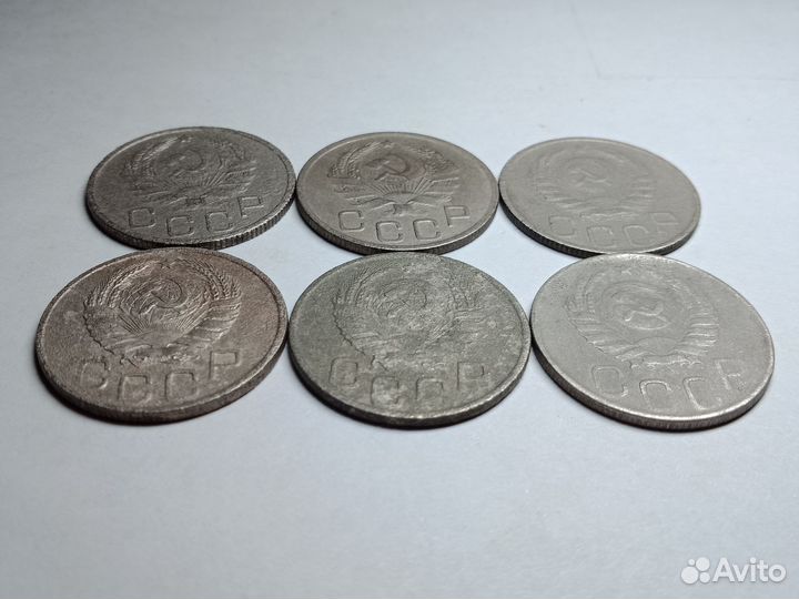 20 копеек 1935,36,37,40,42,43г