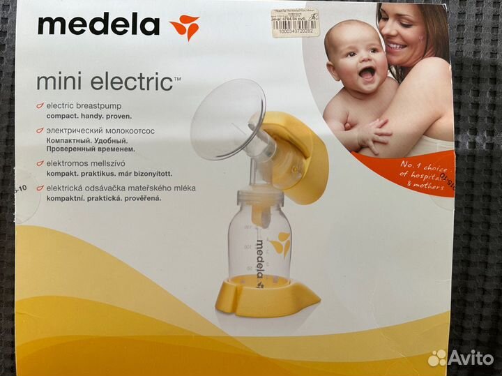 Молокоотсос электрический medela mini electric
