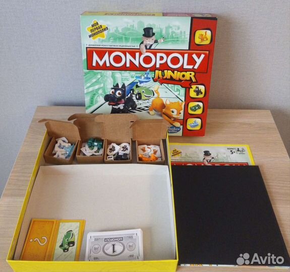 Настольная игра Монополия Джуниор