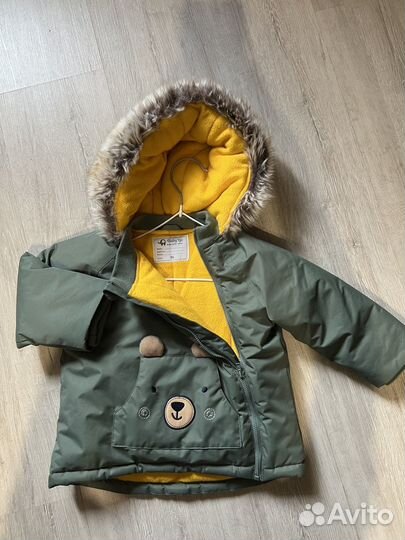 Куртка зимняя детская 92