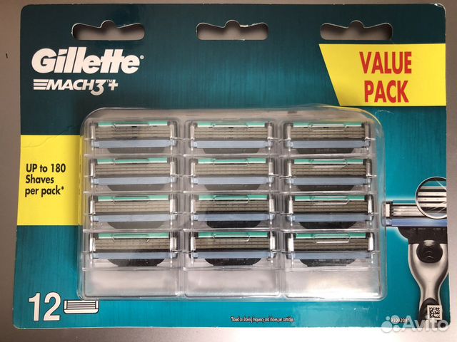 Кассеты gillette mach3
