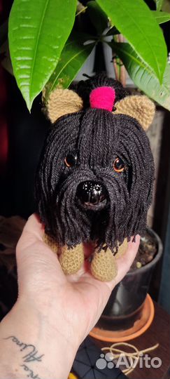 Заказ для Татьяны - вязаный йорк