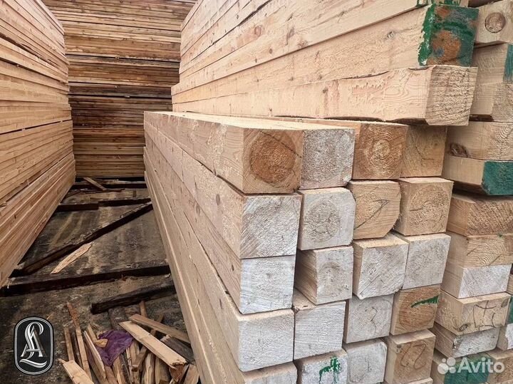 Брус обрезной осина. Любые объёмы