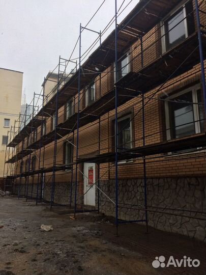 Аренда строительных рамных лесов