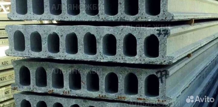 Плиты перекрытия пк60-12-8 опт