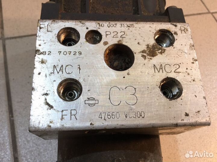 Блок ABS (насос) Ниссан Патрол (Y61) 1997-2009г