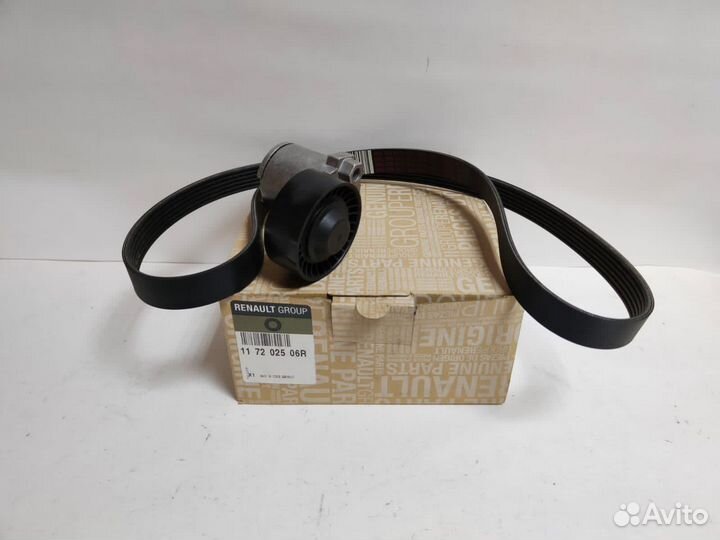 Комплект ремня генератора Duster ор-л 117202506R