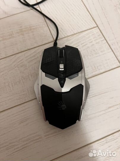 Мышь A4Tech Silver-Black USB Bloody Terminator TL8