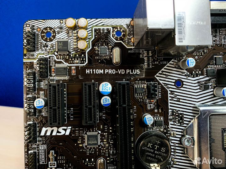 Материнская плата MSI H110M Pro-VD Plus LGA1151