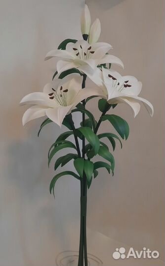 Цветы из изолона, цветочные фотозоны, светильники