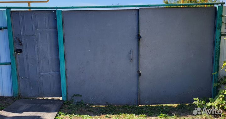 Ворота распашные бу