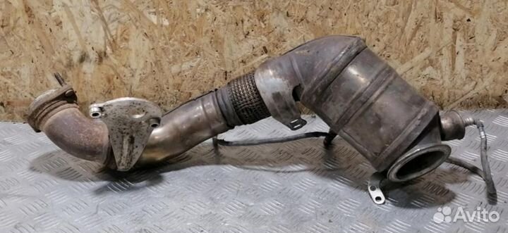 Труба глушителя приемная Bmw X6 e71 2008-2014