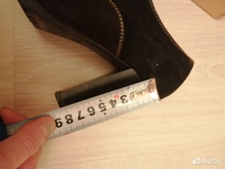 Туфли осенние р 39(замша)