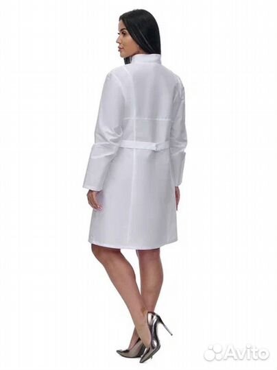 Халат женский медицинский 56 размер белый новый