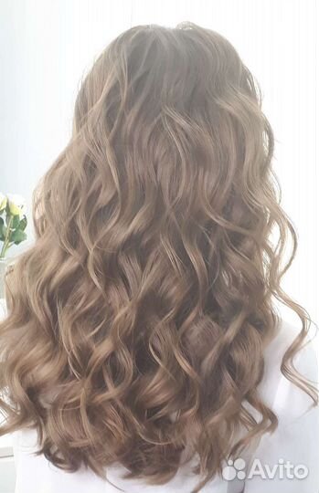 Прически локоны