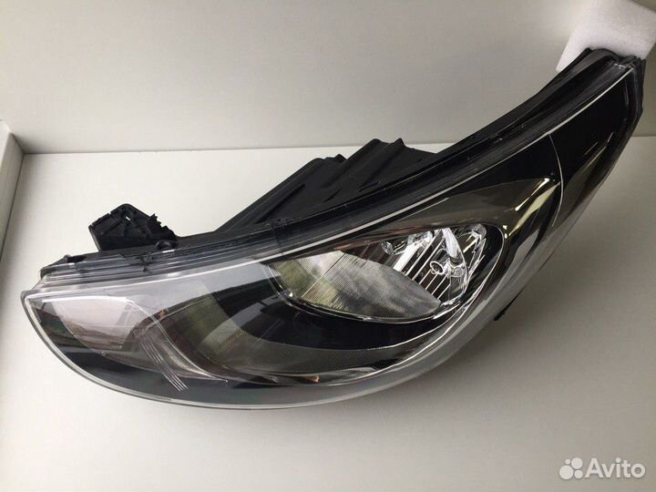 Фара передняя левая Hyundai Solaris 2011-2014