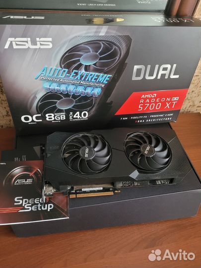 Видеокарта AMD radeon 5700 XT