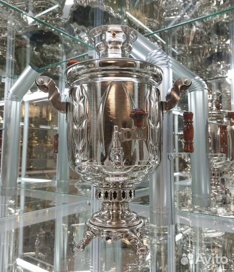 Самовар новый на дровах. Тула. Завод Штамп