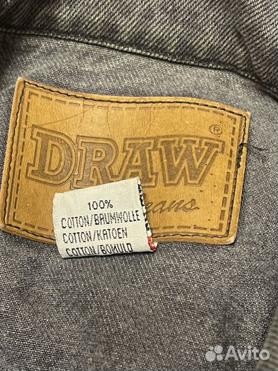 Джинсовая куртка женская серая 42-44