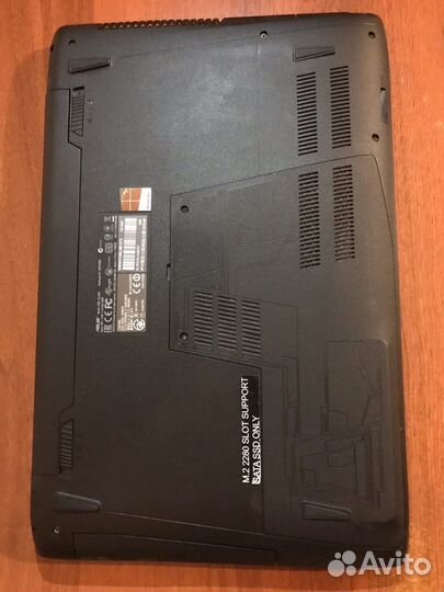 Игровой Ноутбук asus ROG GL552VW