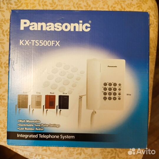 Телефон Panasonic kx-ts500fx