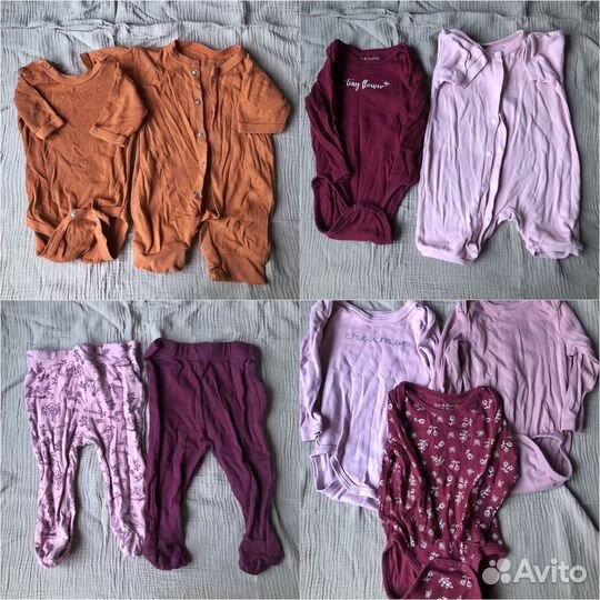 Одежда пакетом для девочки 62 68