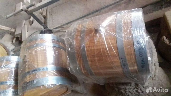 Дубовая бочка под алко