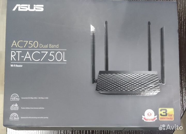Wi-Fi роутер asus RT-AC750L