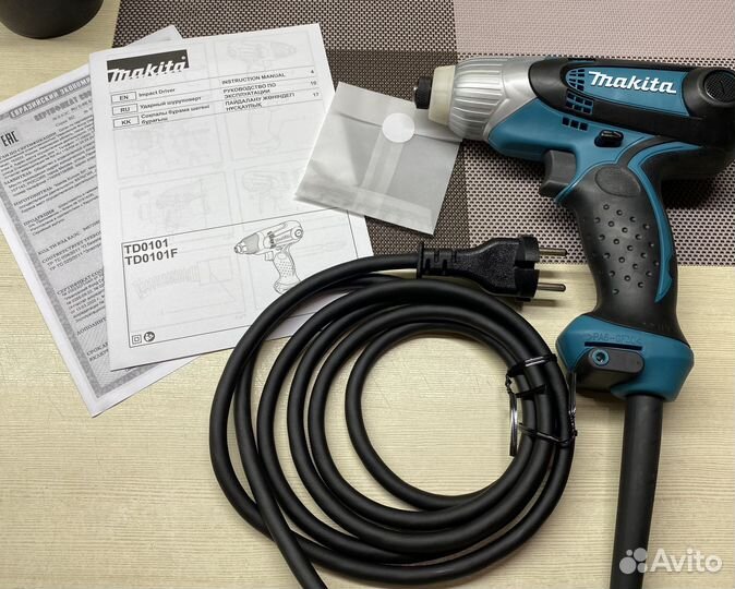 Ударный сетевой винтоверт Makita 100Нм Оригинал