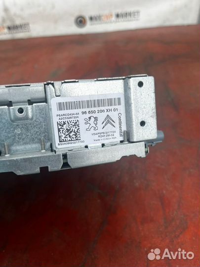 Магнитола Peugeot 308 1.6 EP6 2008 96650206XH01