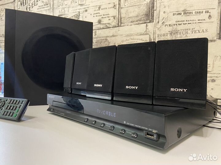 Домашний кинотеатр Sony DAV-TZ140 USB/hdmi/FM