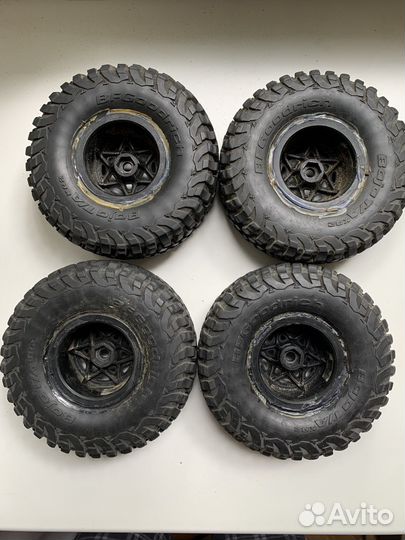 RC комплект колес в сборе 12 хекс