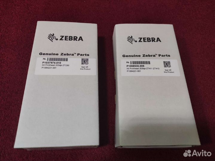 Печатающие головки Zebra. Оригиналы и аналоги