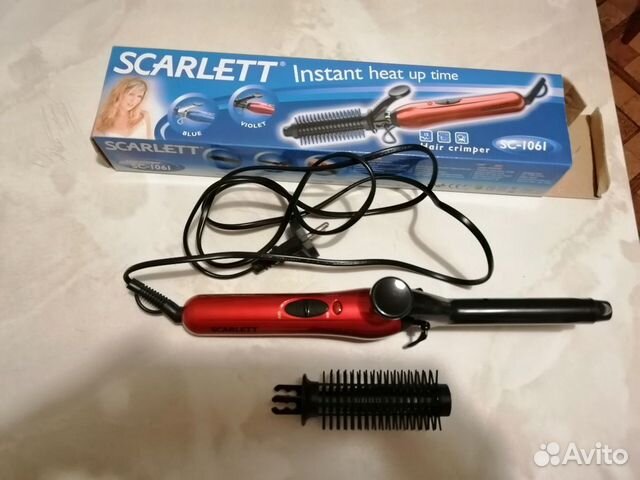Щипцы для завивки волос Scarlett